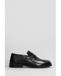 Maison Margiela - Mocassini Tabi in Pelle Nera - Lyst