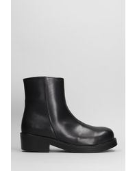 Séfr - Letaro Ankle Boots In Black Leather - Lyst