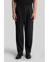 Attachment - Pants In Black Polyester - Lyst