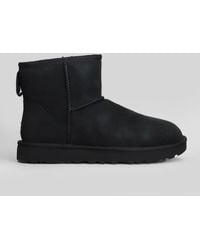 UGG - Classic Mini Ii Low Heels Ankle Boots - Lyst
