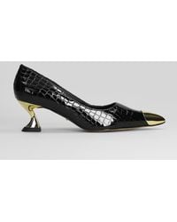 Werner - Pumps In Black Leather - Lyst