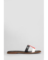 Carrano - Flats In Black Leather - Lyst