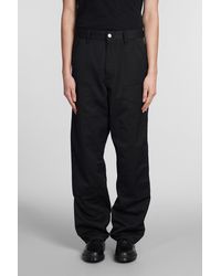 Carhartt - Pants In Black Polyester - Lyst