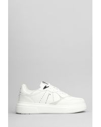 John Richmond - Sneakers In White Leather - Lyst