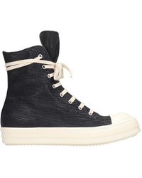 rick owens yellow sneakers