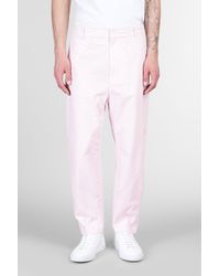 Grifoni - Pantalone in Cotone Rosa - Lyst