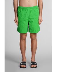 Stussy - Beachwear In Green Polyester - Lyst