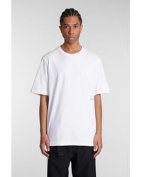 OAMC - T-shirt In White Cotton - Lyst