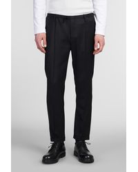 Magliano - Pantalone in Lana Nera - Lyst