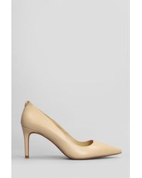 Michael Kors - Decollete Alina Flex Pump in Pelle Cipria - Lyst