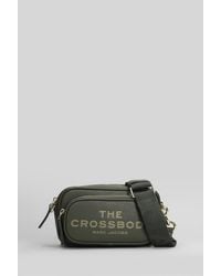 Marc Jacobs - Borsa a spalla The crossbody in Pelle Verde - Lyst
