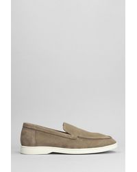 National Standard - Edition 11 Low Loafers In Brown Suede - Lyst