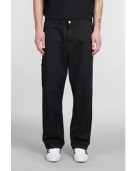 Carhartt - Pantalone Drewe in Cotone Nero - Lyst