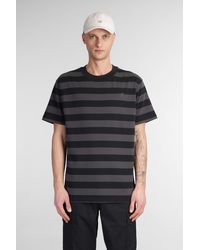 New Balance - T-Shirt in Cotone Nero - Lyst