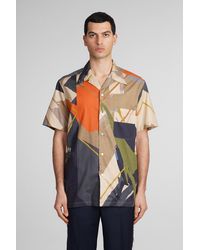 DANILO PAURA - Jeremy Shirt In Multicolor Cotton - Lyst