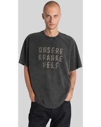 44 Label Group - T-shirt In Grey Cotton - Lyst