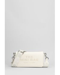 Marc Jacobs - The Mini Bag Shoulder Bag In White Leather - Lyst
