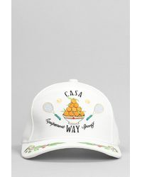 Casablanca - Hats In White Cotton - Lyst