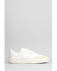 Common Projects - Sneakers Tennis pro in Pelle Bianca - Lyst