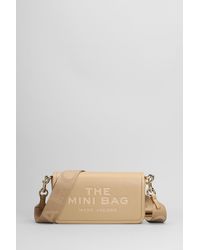 Marc Jacobs - The Mini Bag Shoulder Bag In Camel Leather - Lyst