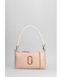 Marc Jacobs - The Pochette Shoulder Bag In Rose-pink Leather - Lyst