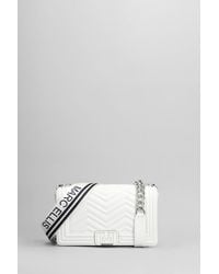 Marc Ellis - Flat Wave S Shoulder Bag In White Faux Leather - Lyst