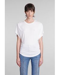 Isabel Marant - Zola T-shirt In White Modal - Lyst