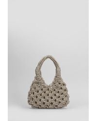 HIBOURAMA - Vannifique Mini Hand Bag In Gold Resin - Lyst