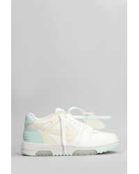 Off-White c/o Virgil Abloh - Sneakers Out of office in Pelle Bianca - Lyst