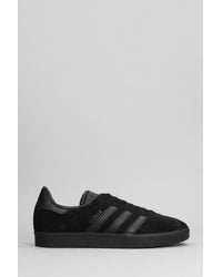 adidas - Gazelle Sneakers In Black Suede - Lyst