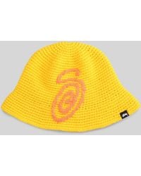 Stussy - Hats In Yellow Acrylic - Lyst
