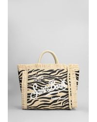 Mc2 Saint Barth - Colette Straw N Tote In Beige Polypropylene - Lyst