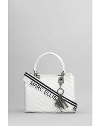 Marc Ellis - Flat Krissy M Wave Shoulder Bag In White Rubber/plasic - Lyst