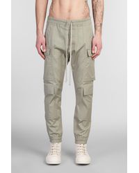 Rick Owens - Mastodon Megacargo Pants In Green Cotton - Lyst