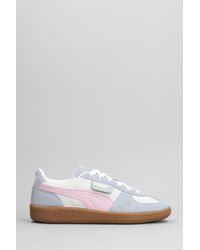 PUMA - Palermo Og Sneakers In Grey Suede And Fabric - Lyst