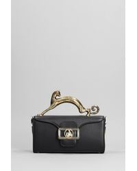 Lanvin - Hand Bag In Black Leather - Lyst