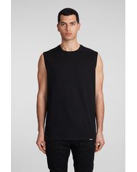 State of Order - Indian Tank Top In Black Cotton - Lyst