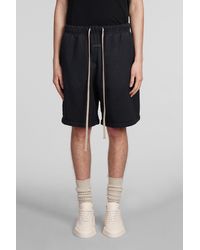 Fear Of God - Shorts in Cotone Nero - Lyst