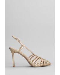 Lola Cruz - Diana 95 Sandals In Powder Leather - Lyst