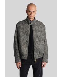 DARKPARK - Giacca Casual Lee in Lana Grigia - Lyst