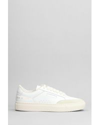 Common Projects - Sneakers Tennis pro in Camoscio Bianco - Lyst