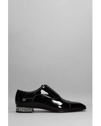 Christian Louboutin - Stringate Greggyrocks in Vernice Nera - Lyst