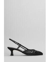 Pedro Miralles - Pumps In Black Leather - Lyst