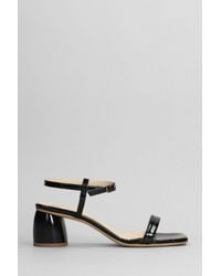 Fabio Rusconi - Sandali in Pelle Nera - Lyst