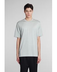 ZEGNA - T-shirt In Green Cotton - Lyst