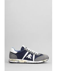 Premiata - Lucy Sneakers In Grey Suede And Fabric - Lyst