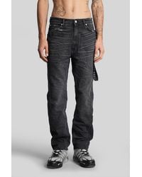 44 Label Group - Jeans In Black Cotton - Lyst