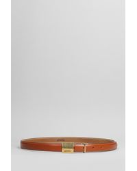 Isabel Marant - Lowell Belts In Leather Color Leather - Lyst