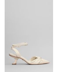 Carrano - Pumps In White Leather - Lyst