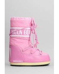 Moon Boot - Icon Logo-print Shell Boots - Lyst